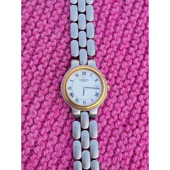 Vintage Raymond Weil Geneve Men's Watch | 36mm | Swiss Made Quartz Two-Tone - Picture 4 of 8